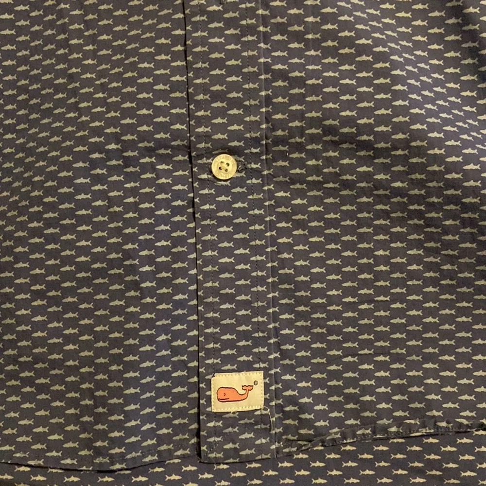 Vineyard Vines shark button down - Picture 2 of 4